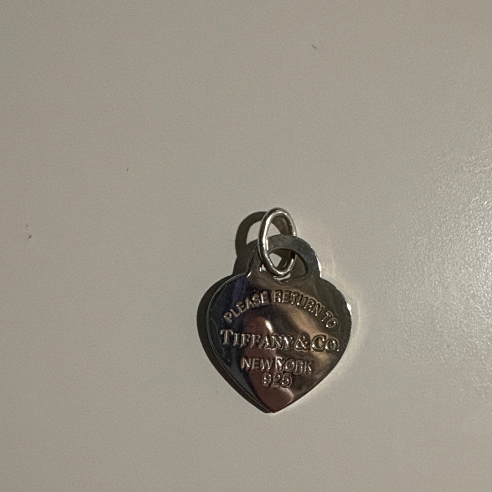 Tiffany & Co. Return to Tiffany Heart Tag Pendant Blue Enamel - Picture 10 of 12